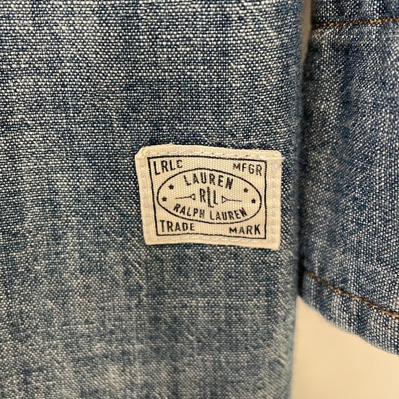Ralph Lauren long denim shirt size small - Picture 3 of 4